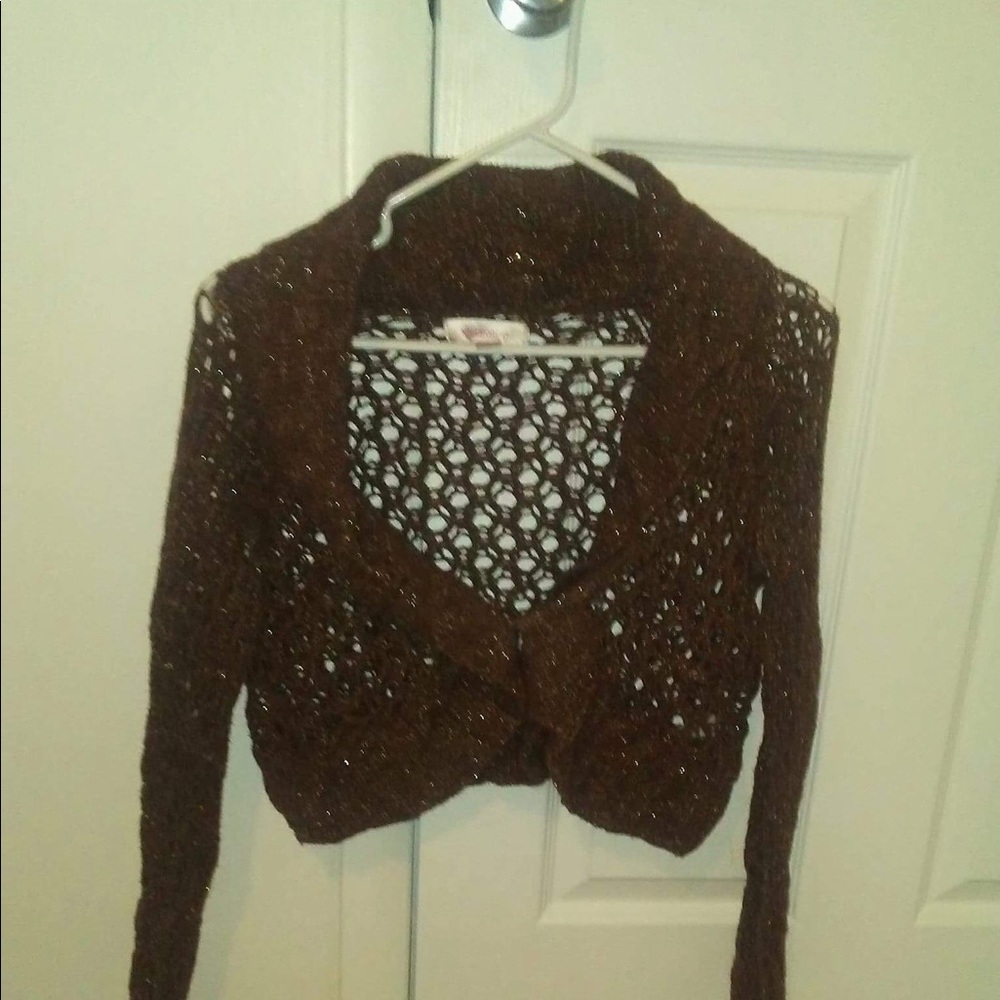 Brown sweater